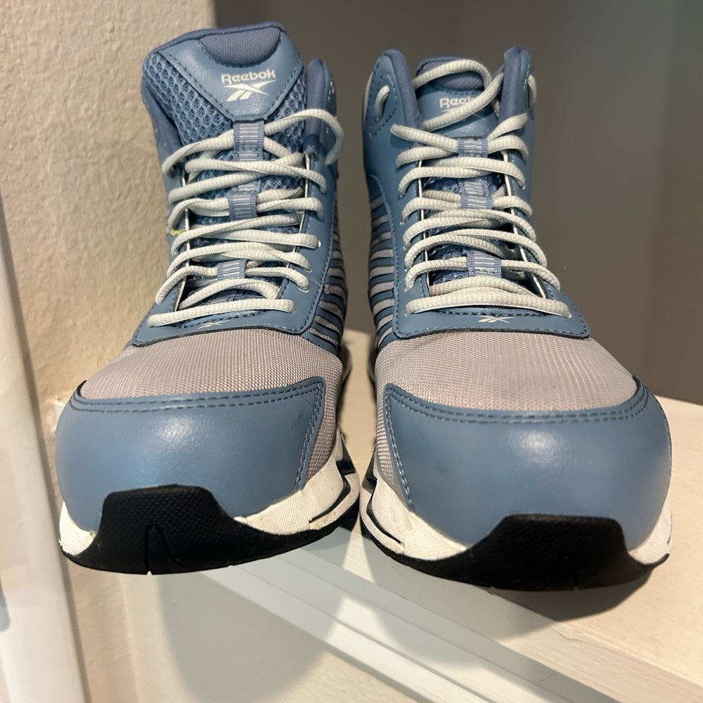 Reebok Womens Zig Elusion Heritage Blue Work Steel Toe ASTM Boots 8 M - Picture 9 of 9